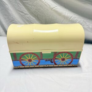 Woody's Toy Chest Disney Pixar Toy Story Fold Out Wagon Wild West Playset